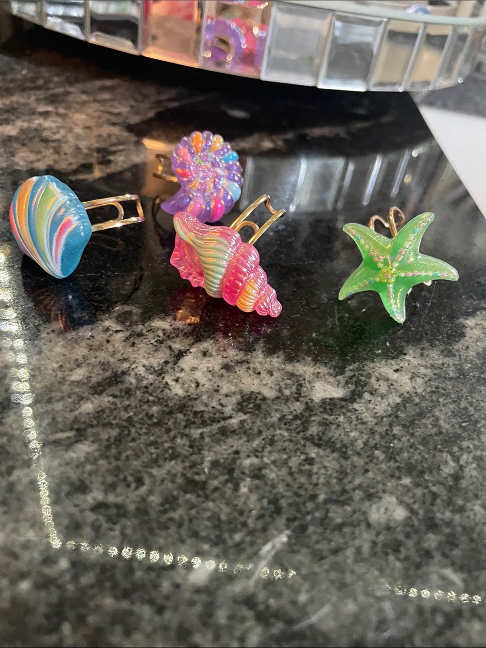 Source Unknown Multicolor Gemstone Rings - Picture 16 of 17